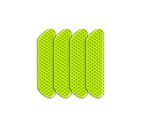 Reflectantes para Puerta de Coche, luz Nocturna, calcomanía de Advertencia, aptas para Opel Astra JG, Insignia, Corsa D, Vectra C, Zafira A(Green)