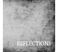 Reflections: A Journal to Write In with Lines and a Black and White Grunge Style Background