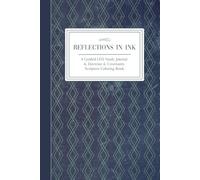 Reflections In Ink: A Guided LDS Study Journal & Doctrine & Covenants Scripture Coloring Book - 13 Navy Blue - 6"x9" | Enhance Notes, Inspirations, ... Father - Holy Ghost, Prayer, Gratitude, etc.