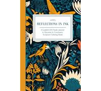 Reflections In Ink: A Guided LDS Study Journal & Doctrine & Covenants Scripture Coloring Book - 21 Black Yellow- 6"x9" | Enhance Notes, Inspirations, ... Father - Holy Ghost, Prayer, Gratitude, etc.