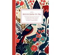 Reflections In Ink: A Guided LDS Study Journal & Doctrine & Covenants Scripture Coloring Book - 22 Orange Cream - 6"x9" | Enhance Notes, ... Father- Holy Ghost, Prayer, Gratitude, etc