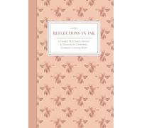 Reflections In Ink: A Guided LDS Study Journal & Doctrine & Covenants Scripture Coloring Book - 27 Pink Bees - 6"x9" | Enhance Notes, Inspirations, ... Father - Holy Ghost, Prayer, Gratitude, etc.