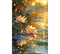 Reflections of Light Journal: A Dreamy Notebook Featuring Realistic Water Reflections with Magical Glitter Accents - Perfect for Writing, Meditation, and Creative Expression