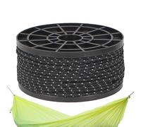 Reflective 164ft Paracord Rope | 2.5mm Utility Cord for Outdoor Activities, Camping, Hammock, Fishing, Hiking, Clothesline, Durable Multi-Purpose Rope for Safety & Visibility at Night