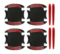 Reflective Car Stickers - Scratch-Resistant Decals, Safety Warning Protective Cover, High Visibility Strip, Fashionable Auto Accessories | Body, Bumper, Door Edge, Truck, SUV, Motorcycle, Night