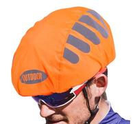 Reflective Cycle Hard Hat Cover - Waterproof Protective Shell, Rain and Dust Guard, Portable Cycling Safety Gear | Hard Hat Cover Cycling, Outdoor Commuting, Worksite, Travel, Riding, Multipu