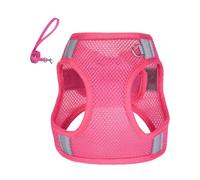 Reflective Dog Harness, No Pull Vest and Leash Set, 60g Pet Training Supplies, Easy Control Design, Adjustable Comfortable Fit for Outdoor Activities, Running, Shopping, Daily Walk