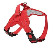 Reflective Dog Harness with Massage Points | Adjustable Pet Vest for Small Medium Dogs | Oxford Cloth No - Pull Harness for Walking/Running/Training (S is Suitable for Head Circumference 36-41