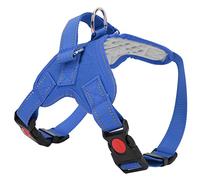 Reflective Dog Harness with Massage Points | Adjustable Pet Vest for Small Medium Dogs | Oxford Cloth No - Pull Harness for Walking/Running/Training (S is Suitable for Head Circumference 36-41