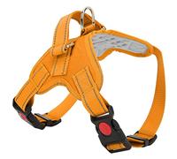 Reflective Dog Harness with Massage Points | Adjustable Pet Vest for Small Medium Dogs | Oxford Cloth No - Pull Harness for Walking/Running/Training (M is Suitable for Head Circumference 40-48