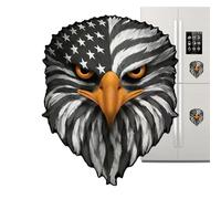 Reflective Eagle Sticker, Waterproof Car Decal, 5x4 Inches Adhesive Eagle Sticker with Sturdy Material, Outdoor Vehicle Decal, Car Stickers with Bold Design, Decorative Stickers for Doors Laptops