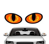 Reflective Eyes Stickers For Car, 3D Night Safety Driving Reflective Cute Caution Decal, Waterproof carDecals, Long Lasting carAccessories For Wall, Automotive, Home