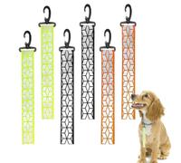 Reflective Keychain for Backpack, Backpack Reflector Safety Key Chains, 6PCS Reflector Pendant Reflective Tags, Child Safety Nylon Keychain Tags for Bag, Wheelchair, Bike