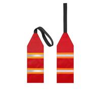 Reflective Red Flag for Truck Loads - Reflective Lightweight Foldable Sign