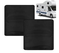 Reflective RV Insulator, Vent Cover Cushion, 16.14 Inches Vent Pad with Sunshade Layer, Thermal Foam , Roof Insulator with Silver Design, Trailer Cooling for Window and Ceiling