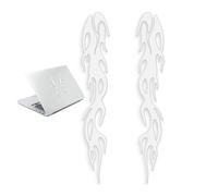 Reflective Sticker - Flame Decal For Car And Motorcycle, Waterproof Removable Vinyl Stickers For Helmet, Laptop And Fridge, High-Quality Matte Finish Decorative Safety Accessory