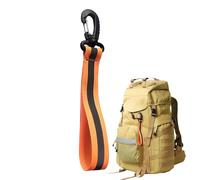 Reflective Strap Keychain - Glow In The Dark Keychain | Glowing Reflector Strap Keyring | Visibility Straps Glowing High For Running Walking Hiking Camping Cycling Sports Outdoor Construction