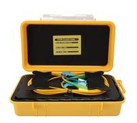 Reflectometría en el dominio del tiempo óptico, cable de lanzamiento de fibra óptica, herramienta de prueba de modo único, eliminador de zona muerta de 1000 m para pruebas OTDR, ca