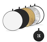 Reflector 5-en-1 de 80 cm/32 in (Translúcido/Plateado/Dorado/Blanco/Negro) con bolsa