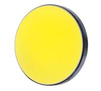 Reflector Circular Chapado en Oro - Reflector Flat de Vidrio óptico for artesanías y joyería, 1 unids/Set(Gold Plated D30x3mm)