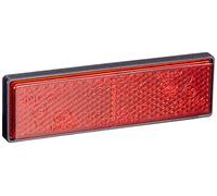 Reflector cuadrado trasero rojo