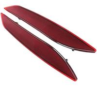 Reflector de advertencia de parachoques trasero, MKVAXR Reflector de parachoques trasero, 1 par de luces de posición reflectantes for Chevrolet Cruze (2016-2019), rojo (84037296 y 84037297)