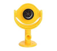 Reflector de estación total Alta precisión Vidrio óptico Prisma Herramienta Profesional Grado ABS Alcicultor de plástico ABS 25.4 mm Diámetro de vidrio Túnel Highway Mining
