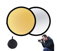 Reflector de estudio de fotos de vídeo,Panel de disco de luz circular | Plegable - Disco luminoso circular plegable, protección multicapa para transmisión en directo