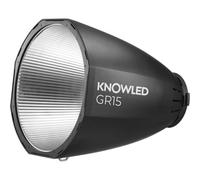 Reflector de estudio Godox Knowled GR15 redondo color negro garantía 2 años