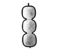 Reflector de fotografía de 3 pliegues con superficies negras y blancas y grises para una exposición precisa y tarjeta gris de balance de blancos