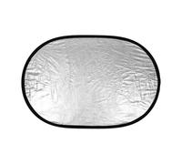Reflector de fotografía portátil, Plegable, Ovalado, 2 en 1, Panel difusor luz for Accesorios fotográficos al Aire Libre para Exteriores