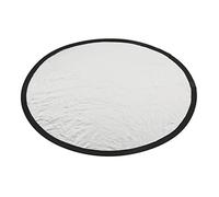 Reflector de Fotografía, Reflector de Oro Plateado Portátil de Relleno Suave Que Hace Que la Imagen Sea Más Completa Accesorio de Disparo para Transmisión en Vivo (80cm)