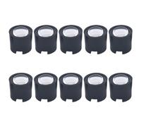 Reflector de lentes LED con haz estrecho de 15 grados de 14,5 mm para 1 W, 3 W, 5 W, 10 W, aplicaciones de iluminación LED, reflector colimador