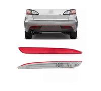 Reflector de luz antiniebla para parachoques trasero de Mazda 3 M3 Sedan Hatchback BL 2011 2012 2013