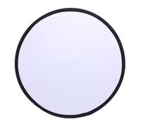 Reflector de Luz para Fotografía Portátil, Plegable | Nylon, Cara Plateada y Clara, Circular, para Retratos, Productos y Cosmética, Uso en Estudio