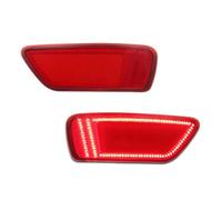 Reflector de Luz Trasera Compatible Con Jeep Para Grand Para Cherokee 2012-2021 Para Compass 2011-2017 Reflectores Parachoques Trasero Luces Antiniebla Y Luces Freno Traseras.(Red)