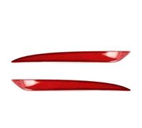 Reflector de parachoques Compatible Con Ford Para Fusion Para Mondeo 2013 2014 2015 2016 2017 Cubierta De Luces Antiniebla Reflectoras Parachoques Trasero De Coche Sin Bombillas(A set)