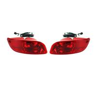 Reflector de parachoques Compatible Con Hyundai Para Santa Para Fe CM 2007 2008 2009 Luz De Advertencia De Freno Y Reflector Del Parachoques Trasero Izquierdo Y Derecho 92408-2B010(A set)