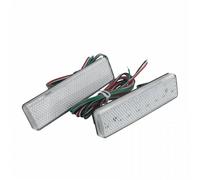 Reflector de parachoques Compatible Con Master 1999-2005 2006 2007 2008 2009 2010 Reflector De Parachoques Trasero Izquierdo Derecho Luz De Marcha Atrás De Freno 9160858