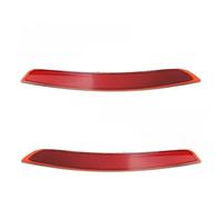 Reflector de parachoques Compatible Con Para X5 F15 2014 2015 2016 2017 2018 Tiras Reflectoras Para Parachoques Trasero Y Luz De Advertencia De Freno 63147290092(A set)