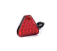 Reflector De Parachoques Trasero Coche Luces De Freno Centrales Universales Para Coche, Luz Estroboscópica De Parada Trasera, Tercer Parachoques Trasero(Red cover)