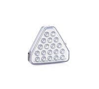 Reflector De Parachoques Trasero Coche Luces De Freno Centrales Universales Para Coche, Luz Estroboscópica De Parada Trasera, Tercer Parachoques Trasero(Transparent cover)