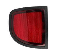 Reflector de Parachoques Trasero, para Mitsubishi L200 Triton ML MN 2005 a 2015 Panel Reflector Lateral de Cola de Parachoques Rojo Lado Rojo (Izquierdo 8355A015)
