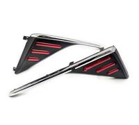 Reflector de Parachoques Trasero para Toyota C-HR 2016-2020, Repuesto Tiras Luz Reflectoras Trasera Luces de Marcador,Chrome