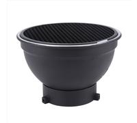 Reflector difusor de 7 pulgadas con pantalla de lámpara y rejilla de panal de 60 Baorong M