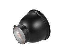 Reflector Difusor Estándar de 7 Pulgadas con Pantalla de Lámpara, Rejilla de Panal de 60 para Flash de Estudio con Bowens y Speedlite.