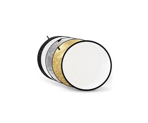 Reflector Godox RFT-05 80cm 5 en 1 Redondo Oro Plata Blanco Negro Translúcido