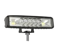 Reflector LED de Coche, Luz de Conducción Todoterreno, Negro | Consumo Energético, Amplia Área de Visión, Alta Luminosidad, Instalación Sencilla, Aluminio y Plástico