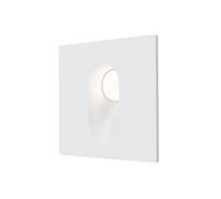 Reflector LED Exterior Blanco Aluminio IP54 Jardín Escaleras B: 7 CM 4000K