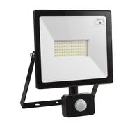 Reflector LED exterior sensor movimiento Maclean 50W MCE650